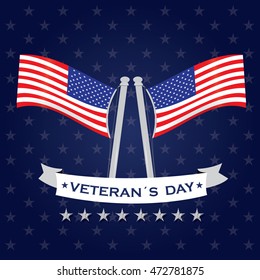 Veteran's day graphic design, Vector illustration