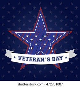 Veterans day graphic art