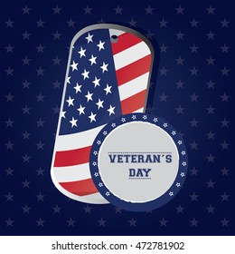 Veteran's day graphic design, Vector illustration