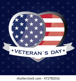 Veteran's day graphic design, Vector illustration