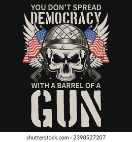 Veterans day graphics tshirt design