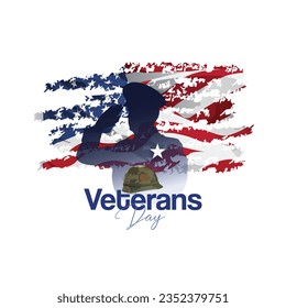 Veterans day. Honoring all who served. November 11