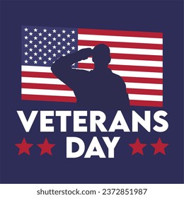 Veterans day. Honoring all who served