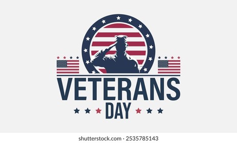 Veterans day, honoring our heroes design templet clear eye catching design