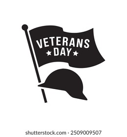 veterans day icon illustration art design