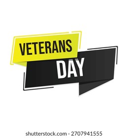 Icono del día de los veteranos con el fondo blanco