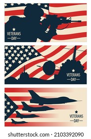 Veterans Day, Memorial Day, Patriot Vector for Banner, Brochure, Print Ad, Sticker