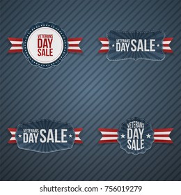 Veterans Day national Labels