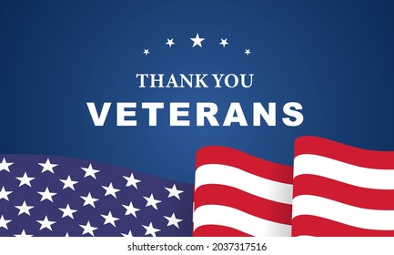 veterans day, November 11, honoring all who served, posters, modern design vector illustration