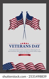 Veterans Day, observed on November 11th, is a U.S. holiday that honors military veterans who have served in the Armed Forces.