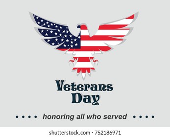 veterans day (Veterans Day is an official United States public holiday)