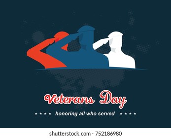 veterans day (Veterans Day is an official United States public holiday)