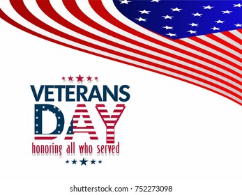 Veterans Day (Veterans Day is an official United States public holiday)