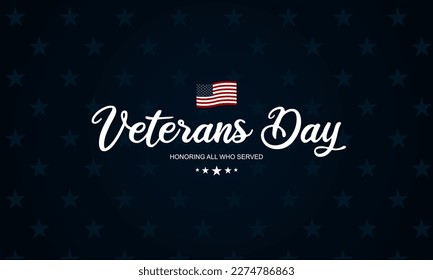 Diseño de fondo vectorial del desfile de Veterans Day 