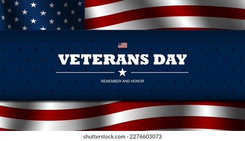 Veterans Day parade vector background design 