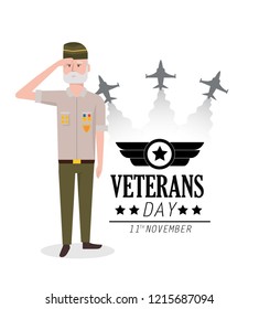 veterans day to policeman celebration and airplanes