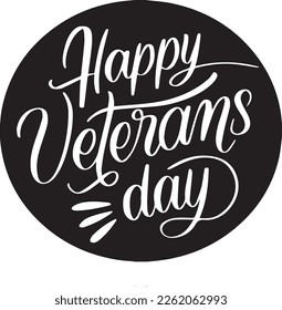 Veteran's day poster. Honoring all who served. Veteran's day illustration with Americana flag and soldiers