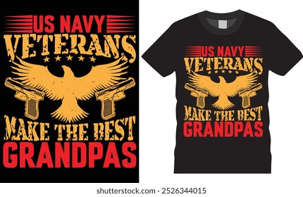 Veterans Day round label design with patriotic American themed elements Never Underestimate An Old Man With A Military Background T-shirt Vintage American Flag US Veteran Shirt Veterans Day 