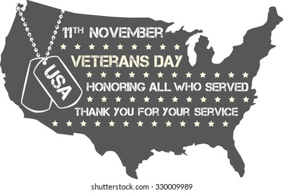 veterans day sign