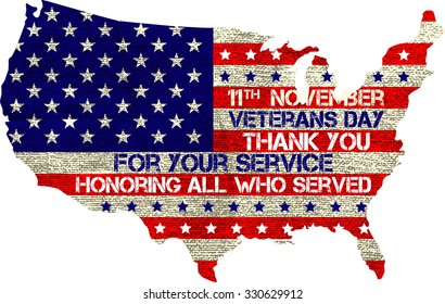 veterans day sign illustration design over a blank background