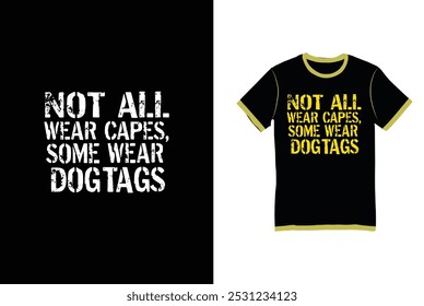 Veterans Day Special Typography T-Shirt Design
