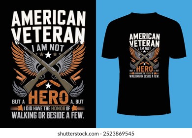 veterans day t shirt 2024 design by Illustrator.