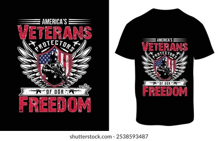 Veterans day t-shirt design, proud USA army soldier t shirt, vintage USA grunge flag design. Pro Vector
usa veterans day t-shirt design.