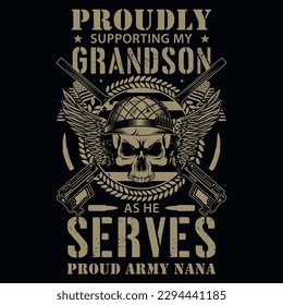 Diseño vectorial de camisetas de veteranos