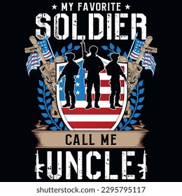 Veterans Day-T-Shirt-Design, Vektordesign