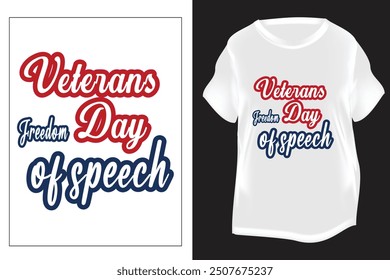 Veterans day typography Festival vector t-shirt design for men, women, boy's and girl's dress, Modern and stylish abstract texture exotic design for cloth, paper, cover, fabric, interior décor