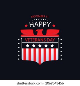 Veteran's day vector design