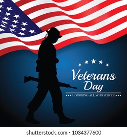 Veterans Day. Vector illustration