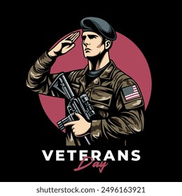 
Veterans day vector illustration. Vector eps 10