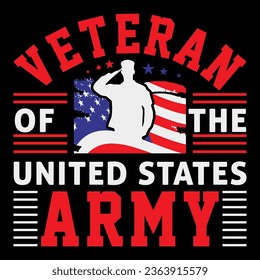 Veteran's day vector,illustration design with us flag for banner, poster, t-shirt