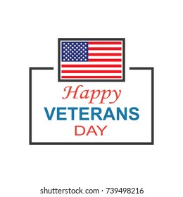 Veterans Day.Vector illustration.
