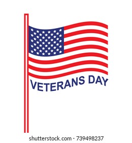 Veterans Day.Vector illustration.