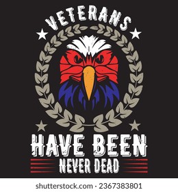 veterans have been never dead,with patches for t-shirts and other uses.