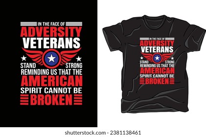 Veterans t-shirt design, veterans day, freedom, America freedom, soldier design.