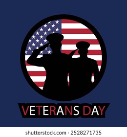 Veteranse day stock vector illustration