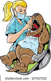 Veterinarian dentist