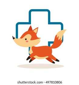 veterinarian related icons image 