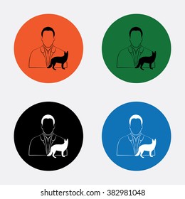 Veterinarian vector icons