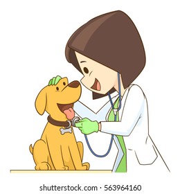 veterinary cartoon set 2