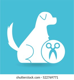 veterinary clinic concept gormming vector illustration eps 10