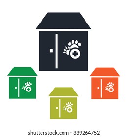 Veterinary clinic icon