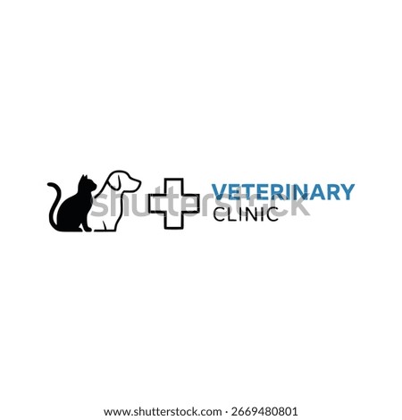  Veterinary clinic and pet logo design