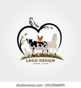 Veterinary Clinical Logo Vector illustration 