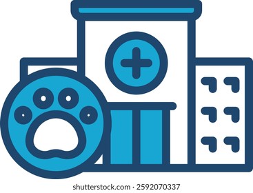 Veterinary Icon Element For Design
