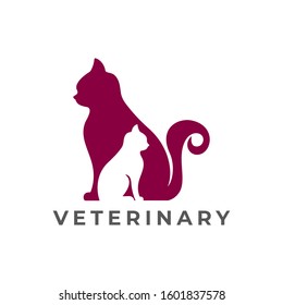 Veterinary Logo Design Vector Template Stock Vector (Royalty Free ...