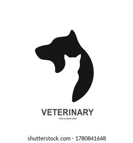 Veterinary Logo icon vector illustration